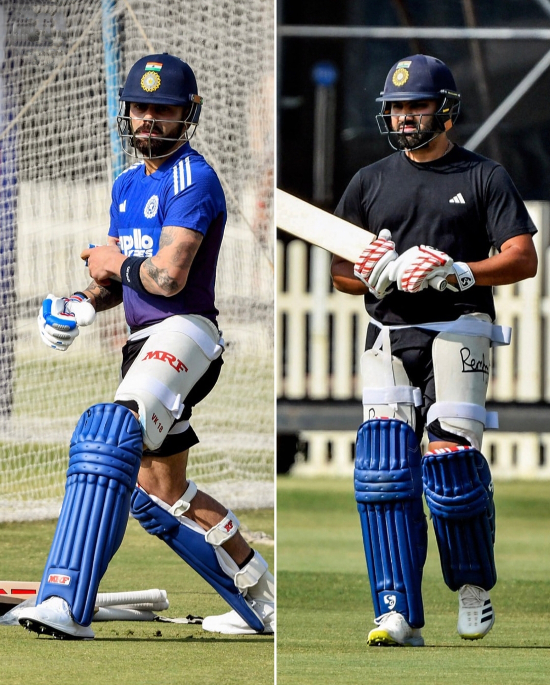 Kohli and Rohit Started Ranchi Training