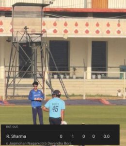 Rohit Sharma's Golden Duck