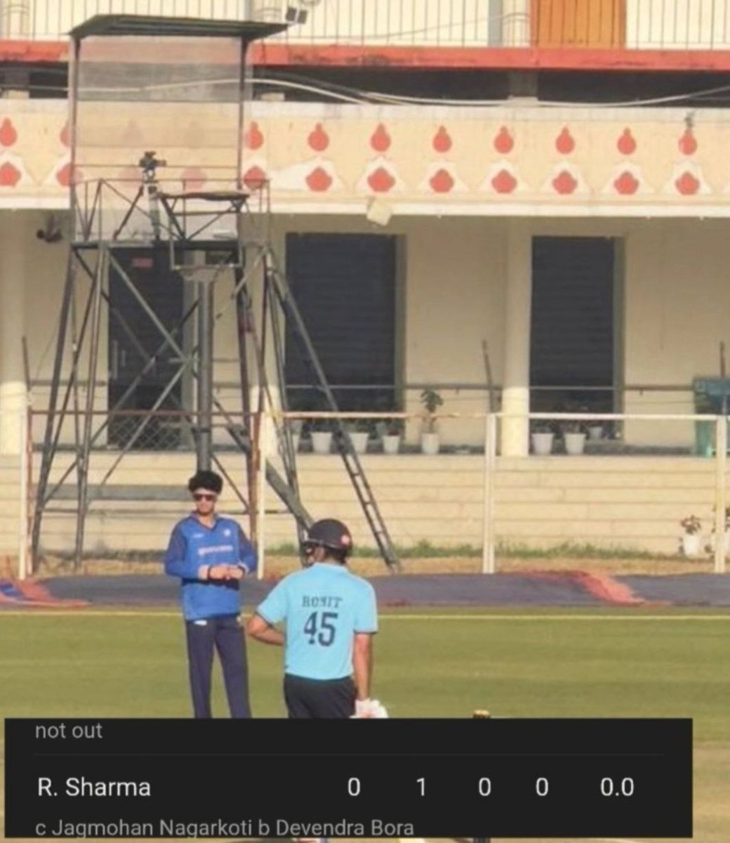 Rohit Sharma's Golden Duck